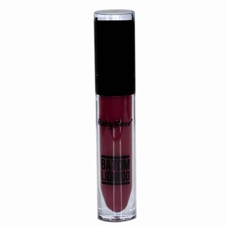 Batom Líquido Matte Burgundy Cor 300 Ruby Rose