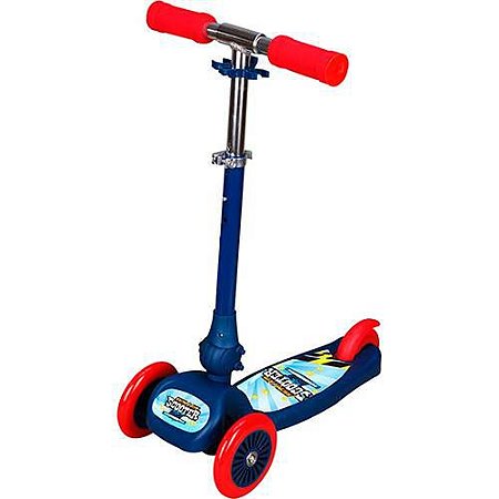 Patinete Infantil 3 Rodas Scooter Racing Club Vermelho- ZP00104