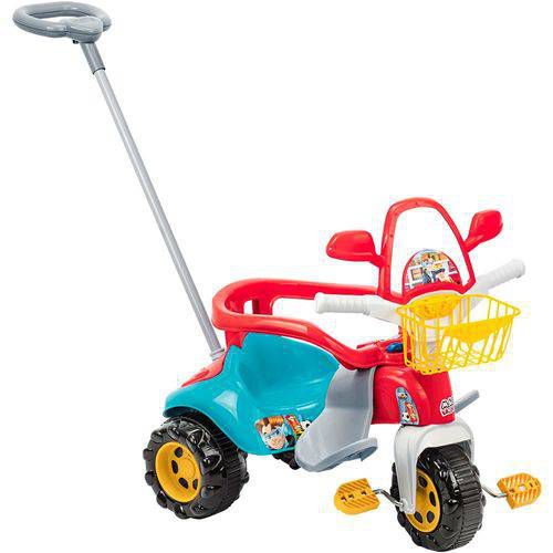 Triciclo Tico-Tico Zoom Max Com Aro Velotrol Infantil