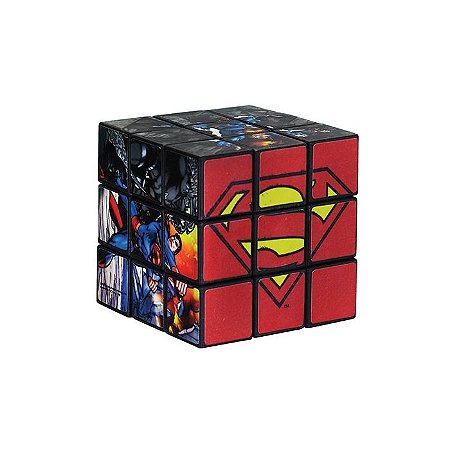 Brinquedo Cubo Mágico Super Homem Infantil - Art Brink