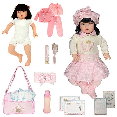 Boneca Bebê Reborn Laura Realista - Pronto Envio! Promoção