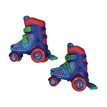 Patins Infantil Trilline Boy Azul Unitoys