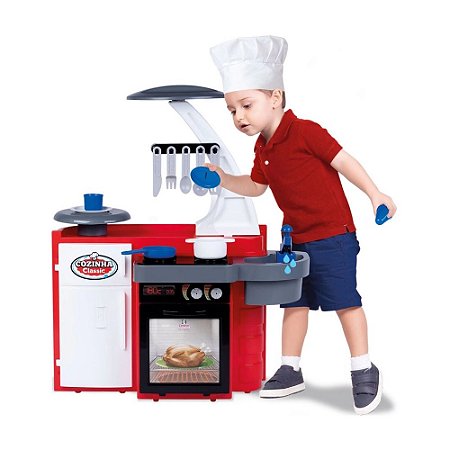 Brinquedo Cozinha Classic Fogão para Menino Cotiplás 2437