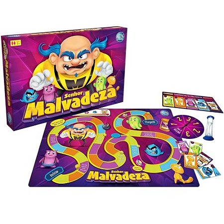 Brinquedo Infantil Jogo Senhor Malvadeza Top Line Pais Filho