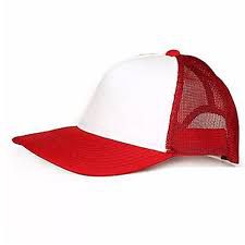 Bone Trucker Liso Vermelho p/ Sublimação