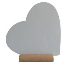 Azulejo Formato Coração Branco Sublimático 23x14 Premium