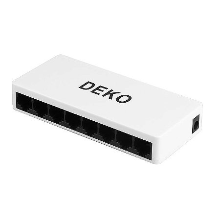 Hub Switch 8 Portas Deko 10/100/1000