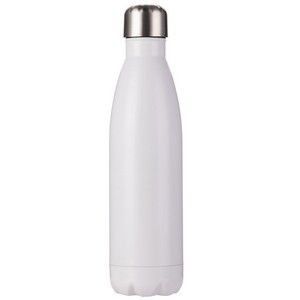 Garrafa Inox Cola 750ml Branco Dupla Camada
