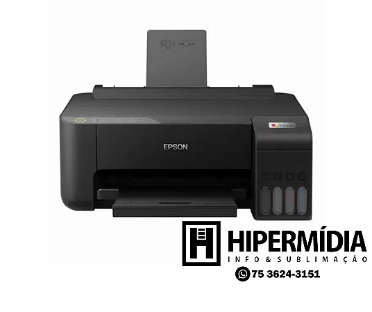 EPSON EcoTank L1250 - Impressora, tanque de Tinta Colorida, Wi-Fi Direct, Comando de voz, Bivolt