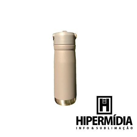 Garrafa Inox Térmica Cinza ML-6206 650ml