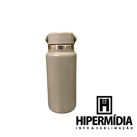 Garrafa Inox Térmica Cinza ML-6227 750ml