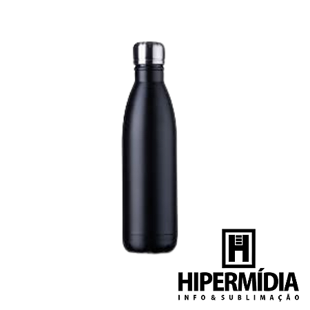 Garrafa Inox Térmica CH-038 Preta 750ml
