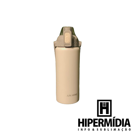 Garrafa Inox Térmica CH-034 Branca 1,2L