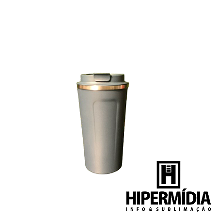 Copo Inox Térmico ML-6217 Azul 500ml