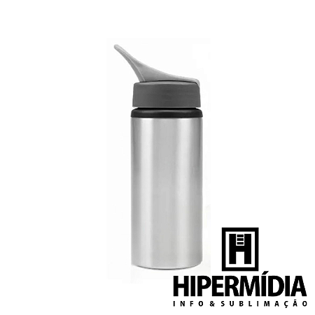 Squeeze Prata Alumínio Bico Nike 500ml