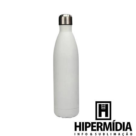 Garrafa Inox Térmica CH-039 Branca 1L