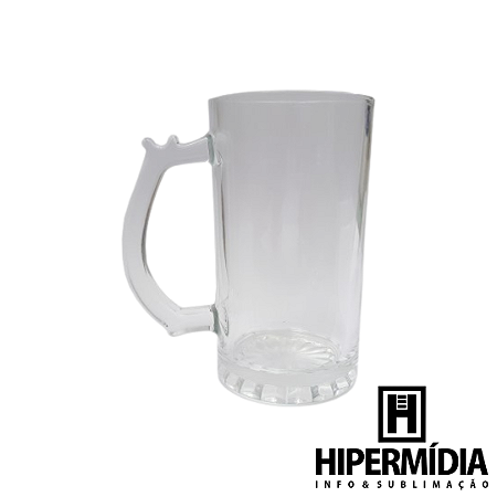 Caneca Chopp Vidro Cristal - 460ml