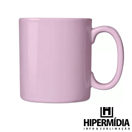 Caneca Color Rosa Bebê -  Sublime