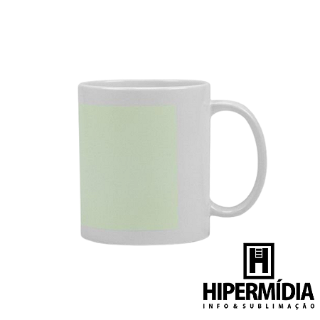 Caneca Porcelana Tarja Florescente