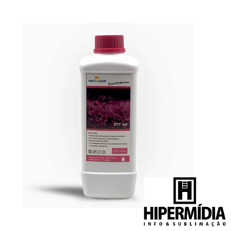 Tinta para DTF Têxtil Vermelha 1000ml