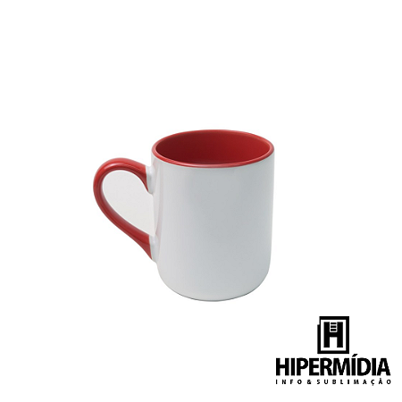 Caneca Por Bra Imperial Interior Vermelha