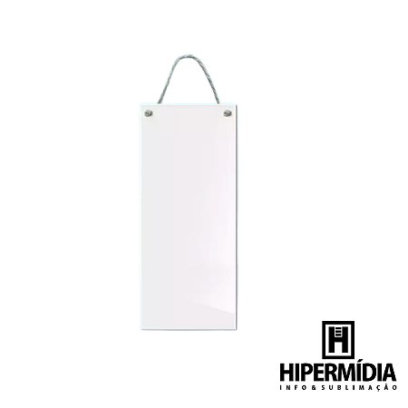 Azulejo Branco Brilho C/ Cordinha 10x30