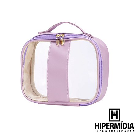 Nécessaire PVC Impermeável Roxa G