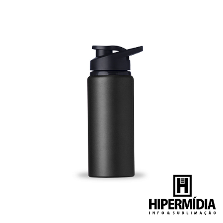 Squeeze Aluminio Big Mouth 650ml Preta Fosca