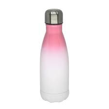 Garrafa Térmica Degradê Rosa inox 500ml