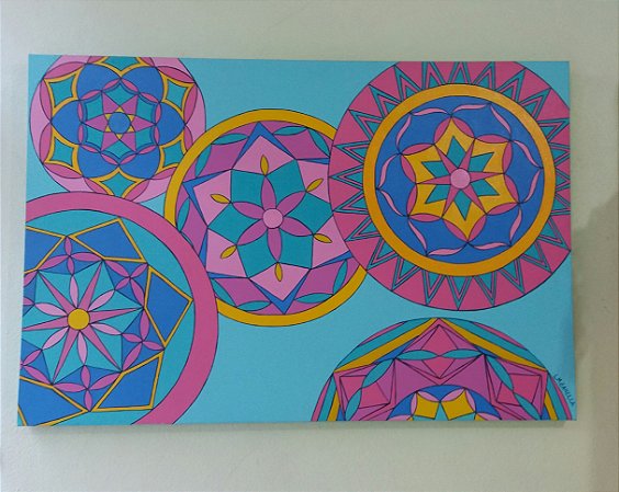 Quadro de mandalas