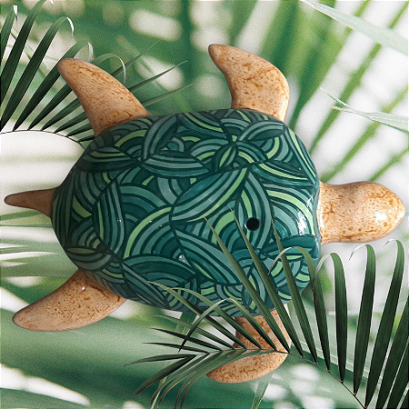 Tartaruga de cerâmica