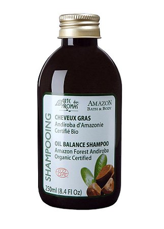 Shampoo Natural Arte dos Aromas Andiroba Orgânico Ecocert 250ml