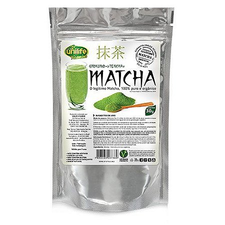 Cha Matcha Em Po Puro Organico Unilfe 30g Produtos Do Bem Loja Vegana Cosmeticos Naturais