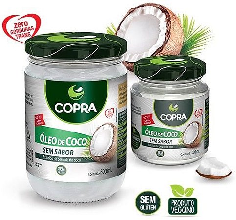 Óleo de Coco Natural Copra Sem Sabor - Produtos do Bem | Loja Vegana -  Cosméticos Naturais