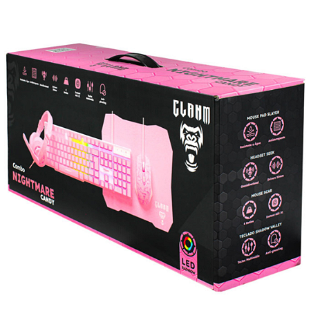 COMBO GAMER NIGHTMARE CANDY CLANM