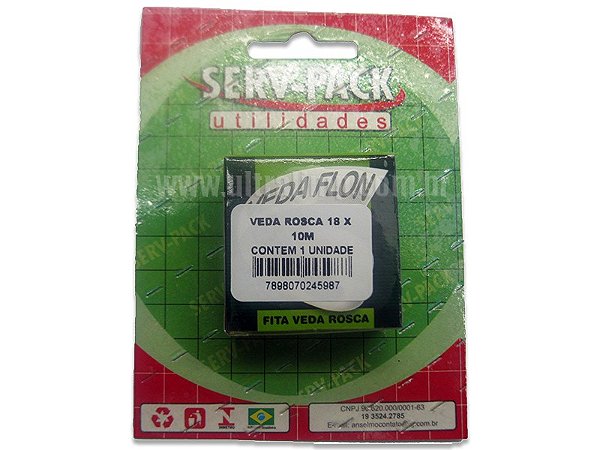 VEDA ROSCA 18MMX10M SPACK