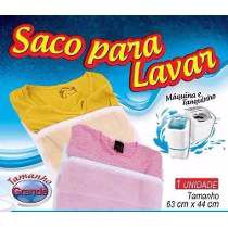 SACO P/LAVAR ROUPA C/ZIPER 63X44CM PERFETTO