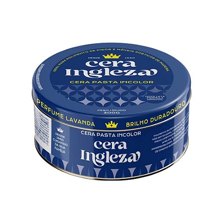 CERA INGLEZA PASTA INCOLOR 300GR
