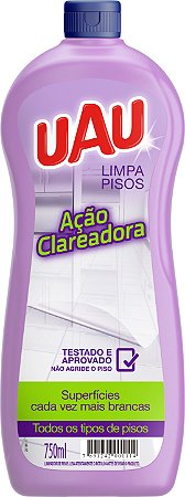 LIMPA PISOS UAU ACAO CLAREADORA 750ML