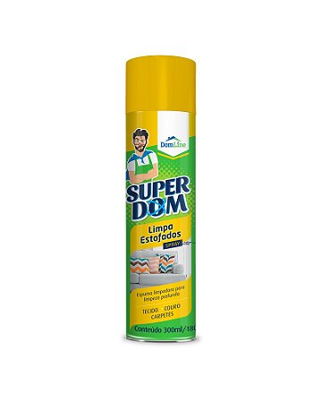 LIMPA ESTOFADOS ESPUMA LIMPADORA SUPER DOM 300ML