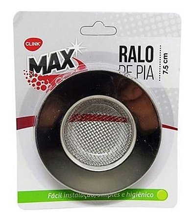 RALO INOX P/PIA C/BORDA 7,5CM CLINK