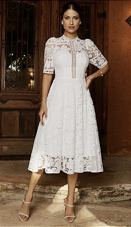 Vestido sales de renda