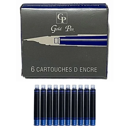 o de 6 cargas de Caneta Tinteiro - Mercurius Importadora