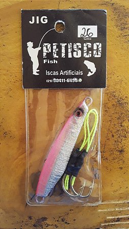 isca Artificial Jig Petisco Fish 26g