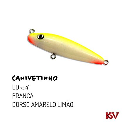 Isca Artificial KV Canivetinho 65mm