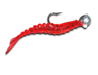 Isca Artificial Maré Jig Head Camarão Articulado Flexível Nano 5cm