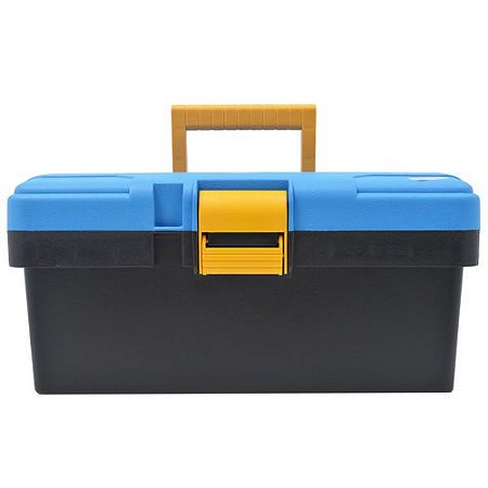 Caixa c/ Alça Valeplast 12'' s/ Bandeja - Azul Laguna