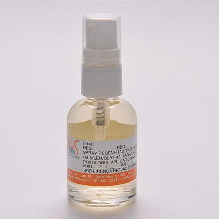 Spray para regeneração de queimaduras com complexo de aminoácidos e associações 30mL