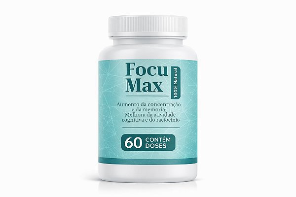 FOCUMAX COMPOSTO PARA RACIOCÍNIO E CONCENTRAÇÃO 60 DOSES