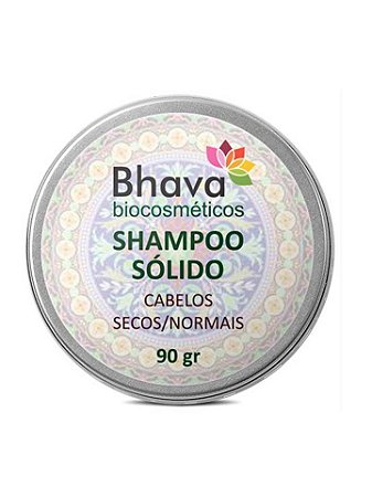 SHAMPOO SÓLIDO NATURAL CABELOS SECOS / NORMAIS MURMURU E LAVANDA 90G